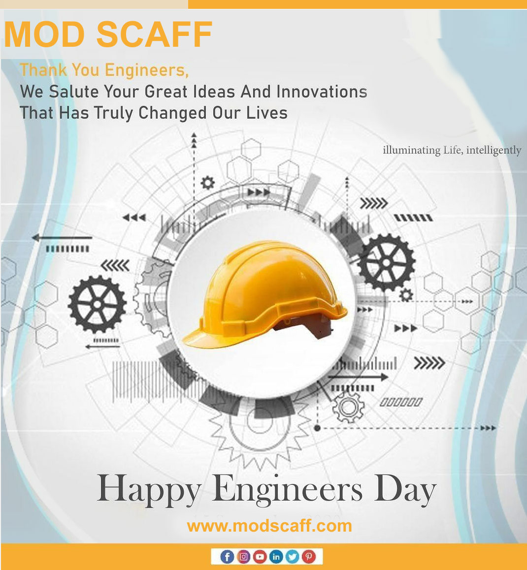 ModscaffIndia's tweet photo. Greetings to all engineers on #EngineersDay. Our nation is blessed to have a skilled and talented pool of engineers who are contributing to nation building. #formwork #scaffolding #construction #building #metro #heavyformwork
Visit: https://t.co/d3Xwkk6pjj https://t.co/NXOp1qlzar