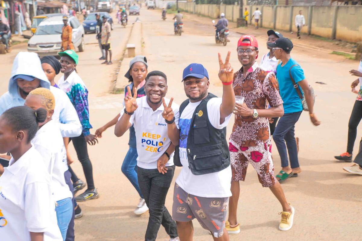 RotaractD9110ng's tweet photo. Government where a Billboard was erected with a detailed message of Peace.
The signage would continually speak the message of Peace and also sensitize all passers-by on the need to further embrace Peace and shun violence. 

#RotaractForPeace
#RotaractD9110
#GreatTrek2022 https://t.co/cDqw8oq6L3