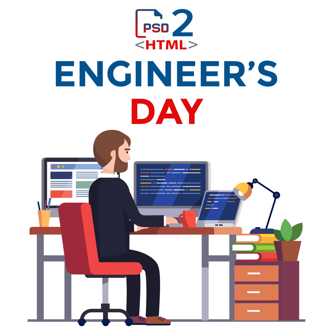 psd2htmlorg's tweet photo. #Engineers possess the power to build a whole new 
world with their incredible creativity

Wishing you a Happy Engineer’s Day!

#engineersday #happyengineersday #engineer https://t.co/Abe3kVrEiv