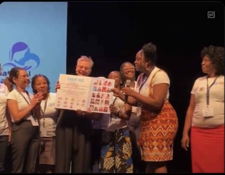 Jeffthanie Mathurin (@jeffthaniemath1) on Twitter photo Sometimes, to express your gratitude, « thank you » cannot be enough, let alone a small gift.
But we <a href="/MidwiferyYoung/">Young Midwifery Leaders</a> have chosen to express ours to our models <a href="/annyatestweets/">annie yates</a> <a href="/liselotte_kwe/">Liselotte Kweekel</a> <a href="/world_midwives/">International Confederation of Midwives</a> by a memorable one. #Thankyouisnotenough! ❤️ Sometimes, to express your gratitude, « thank you » cannot be enough, let alone a small gift.
But we <a href="/MidwiferyYoung/">Young Midwifery Leaders</a> have chosen to express ours to our models <a href="/annyatestweets/">annie yates</a> <a href="/liselotte_kwe/">Liselotte Kweekel</a> <a href="/world_midwives/">International Confederation of Midwives</a> by a memorable one. #Thankyouisnotenough! ❤️
