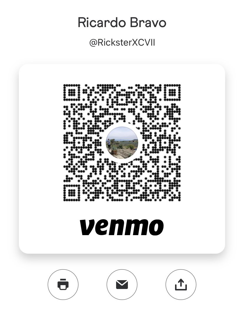 RicksterXCVII's tweet photo. @Venmo https://t.co/H88pGOYVqE
