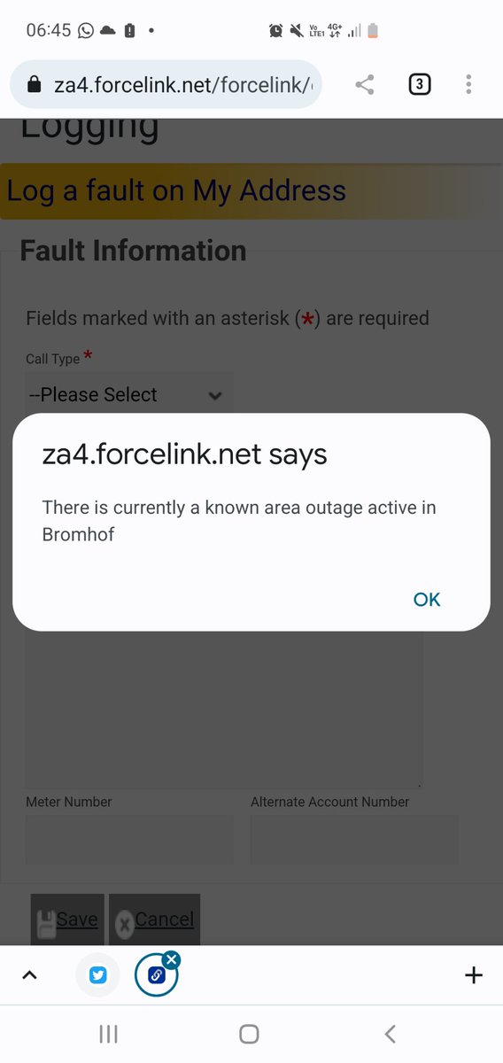 LorraineMatanda's tweet photo. @CityPowerJhb Power went off in Bromhof before 4am. Loadshedding was 4-6.30am. its 7am, still no power. tried to log fault. By now, you must have experience of switching off&amp;on, why do we still face challenges when switching on? anyway, for now when will our power be restored? https://t.co/wc9HWOrxnO