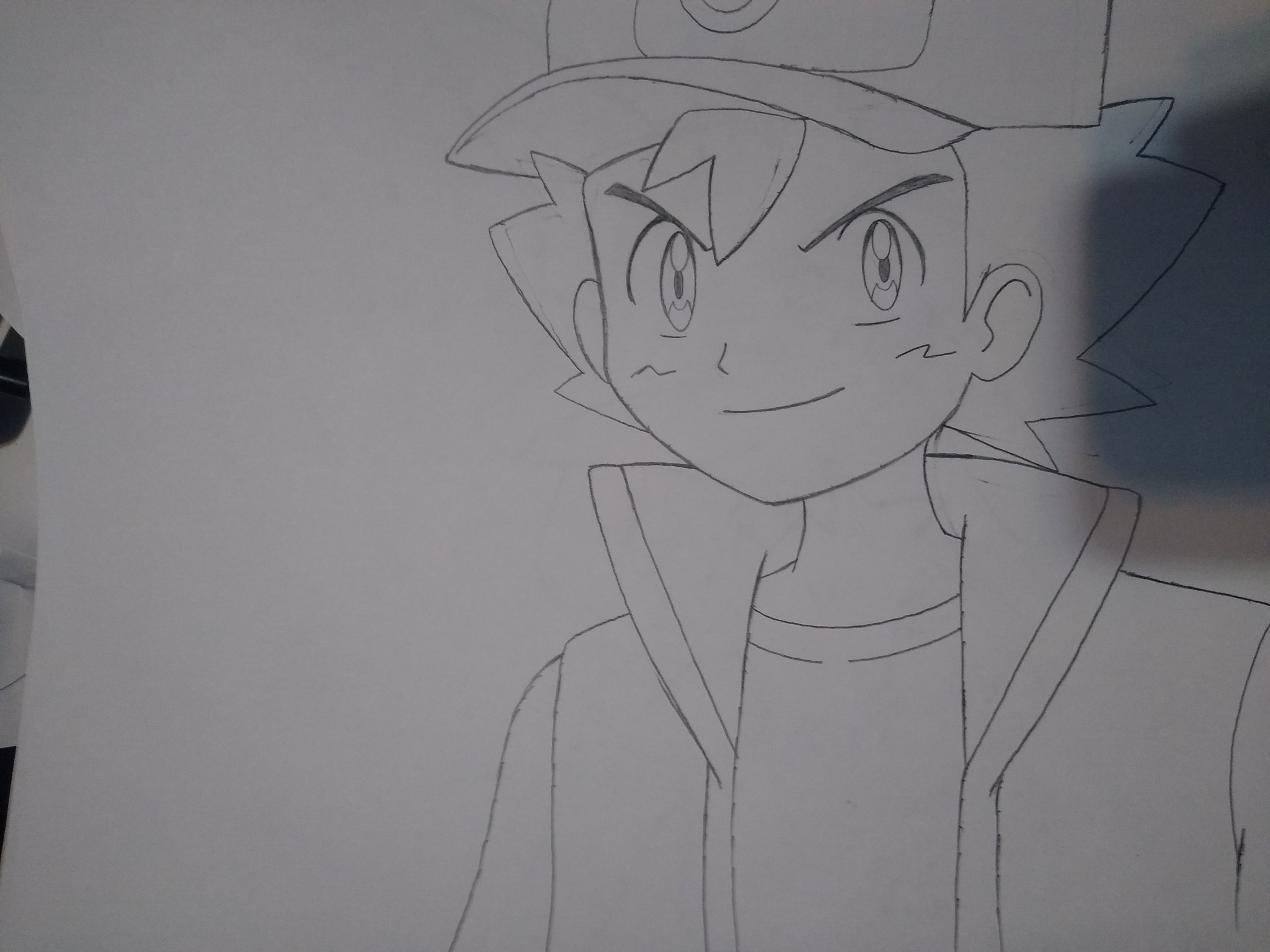 How To Draw Ash Ketchum Easy, Step by Step, Drawing Guide, by Dawn |  dragoart.com | How to draw ash, Pokemon sketch, Drawings