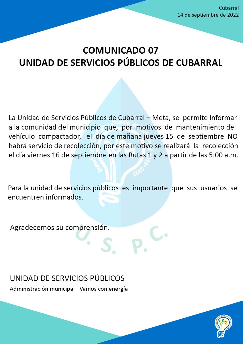 AlcaldíaCubarralMeta tweet media