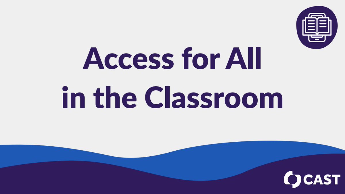 Join me 9/19 @ 3:30 for a webinar looking at Access for All in the Classroom. During this webinar, participants will connect CAASPP and ELPAC accessibility supports to classroom instruction including new supports and strategies for English Learners. us02web.zoom.us/webinar/regist…