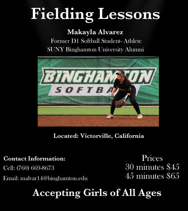 contact me if you or anyone you know is interested! 😊