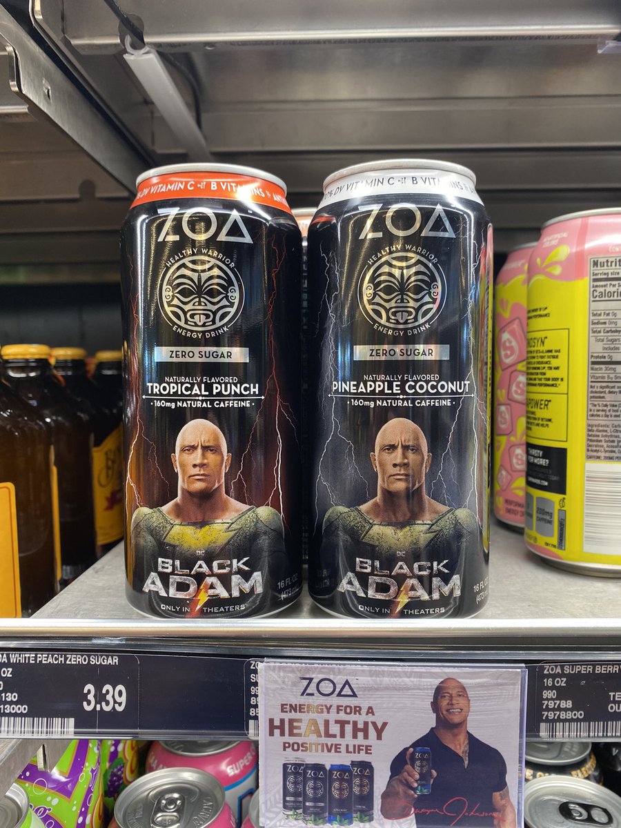 ハワイにドウェインジョンソンのエナジードリンクあった