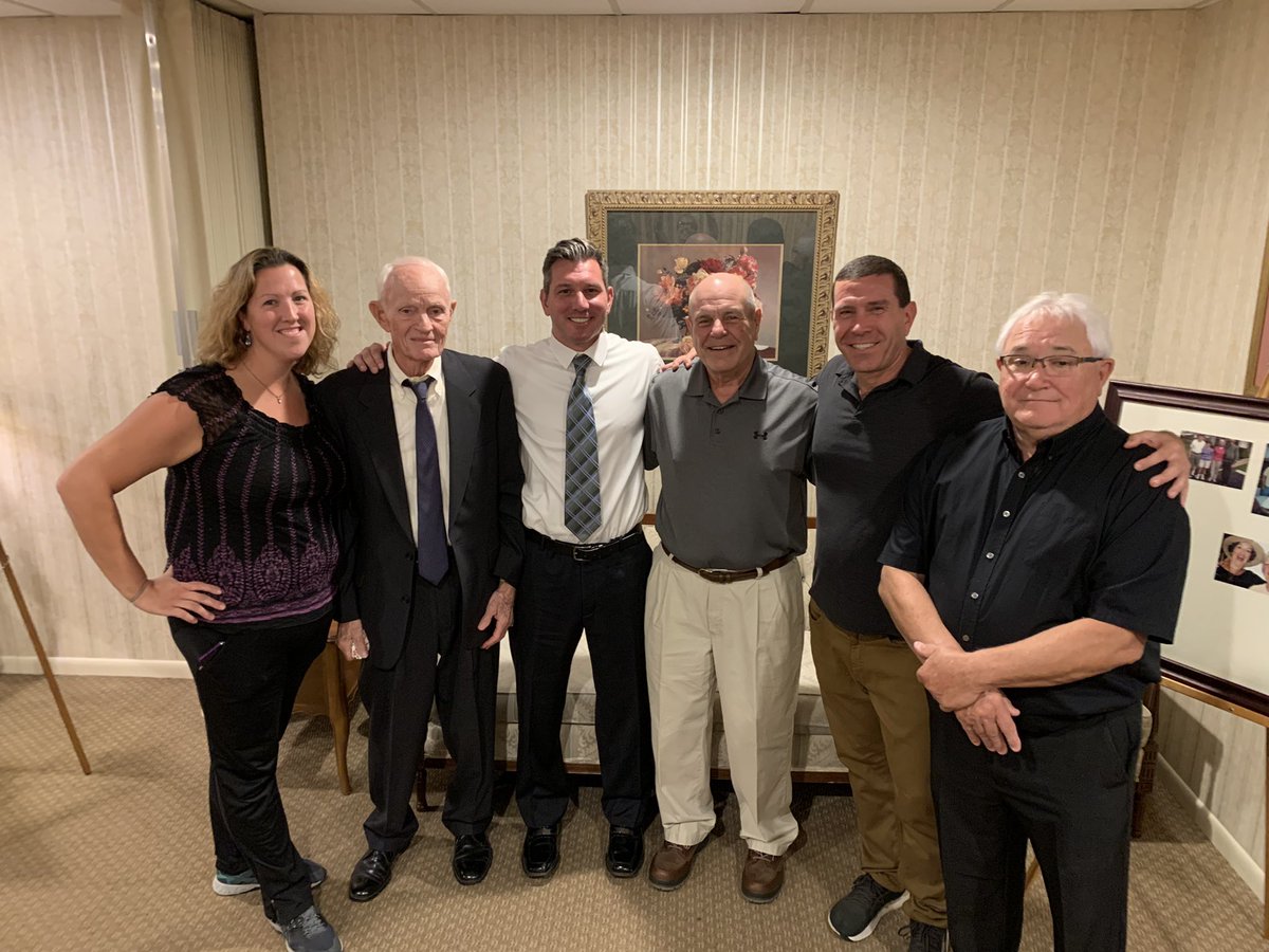 Coachrod1979's tweet photo. What an honor it was to hear about the great life of Gerry Kruse tonight. What a legacy she left! Gerry was the wife of 56 years to Chelsea Track coach Bert Kruse. May she Rest In Peace, and comfort goes out to Coach Kruse and his family. https://t.co/eiKPFc9hNq