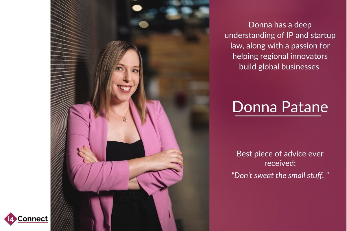 <a href="/DonnaPatane5/">Donna Patane</a> loves working with innovators and is a collaborative and empowering mentor and supporter, capable of a big picture approach to legal requirements, strategy, priorities and budgets during the commercialisation journey.