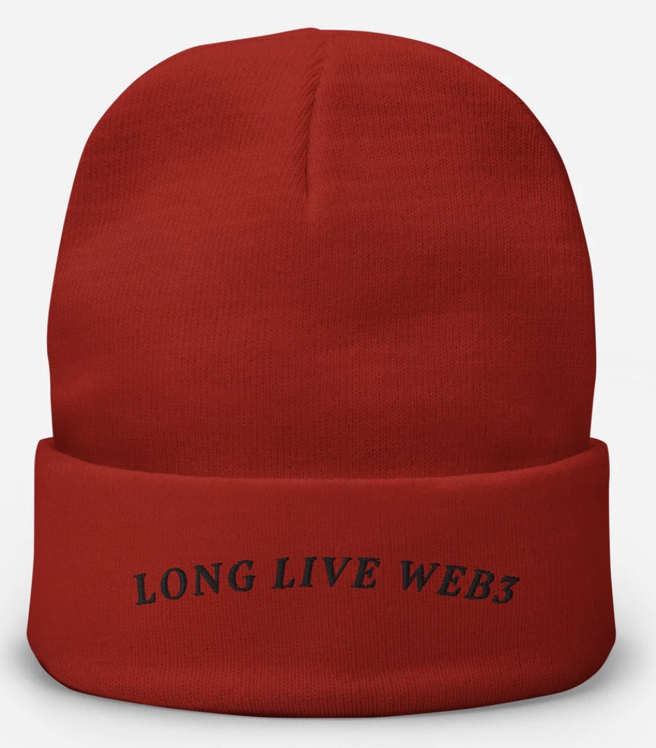Long Live Web3 Hat Co. tweet media