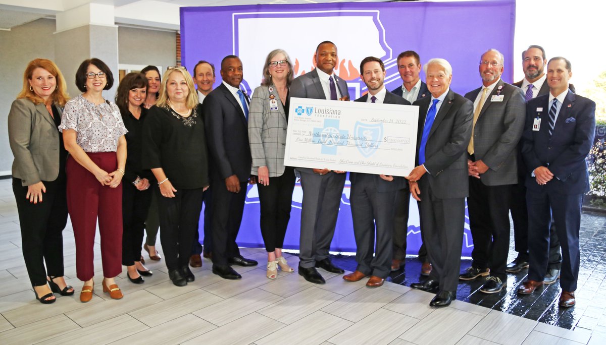 Northwestern State University (@nsula) on Twitter photo Big news for NSU! ✨
Two programs will be funded in part by a $1.8 million grant from <a href="/BCBSLAFound/">BCBSLA Foundation</a> to help paramedics, military medics, & people with undergraduate science degrees transition into the field of nursing.
Get the details here 👉 bit.ly/3xp6yyT Big news for NSU! ✨
Two programs will be funded in part by a $1.8 million grant from <a href="/BCBSLAFound/">BCBSLA Foundation</a> to help paramedics, military medics, & people with undergraduate science degrees transition into the field of nursing.
Get the details here 👉 bit.ly/3xp6yyT