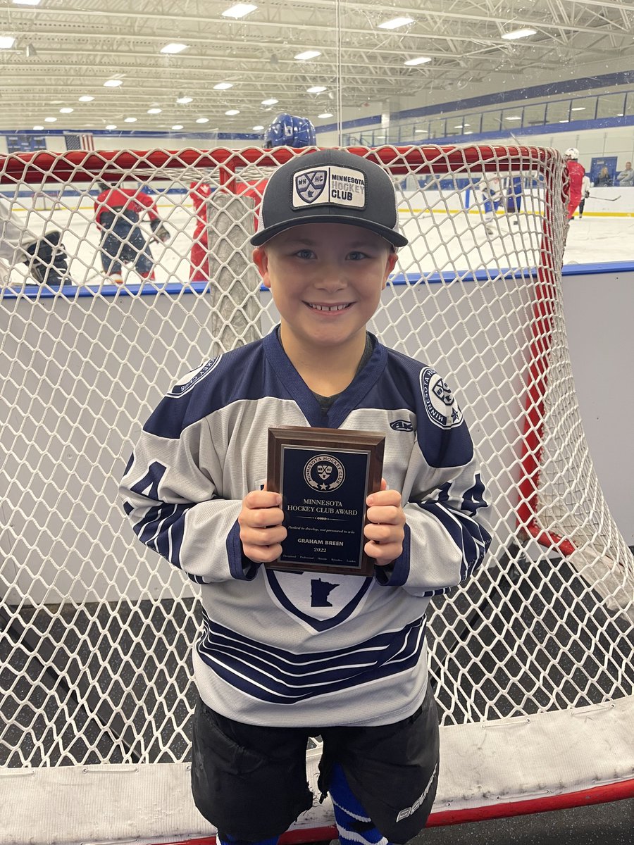 MNHockeyClub's tweet photo. Congratulations to our 2022 Minnesota Hockey Club Award winners:
2009 Lukas Grabow
2010 Blake Klimmek
2011 Logan Umland
2013 Graham Breen
2014 William Travis
#mnhc #pushedtodevelop #neverpressuredtowin https://t.co/GmmfNWKmwN