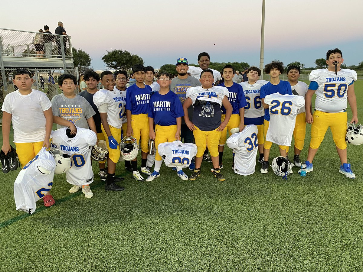 Congratulations to Coach Deleon on his first win in CCISD! He is a first year Coach and we are proud to have him at Martin! @IHeartCKH @CCISD @jolanda_vasquez @MrsYLuna @MunizYazmiin @mschavezELA