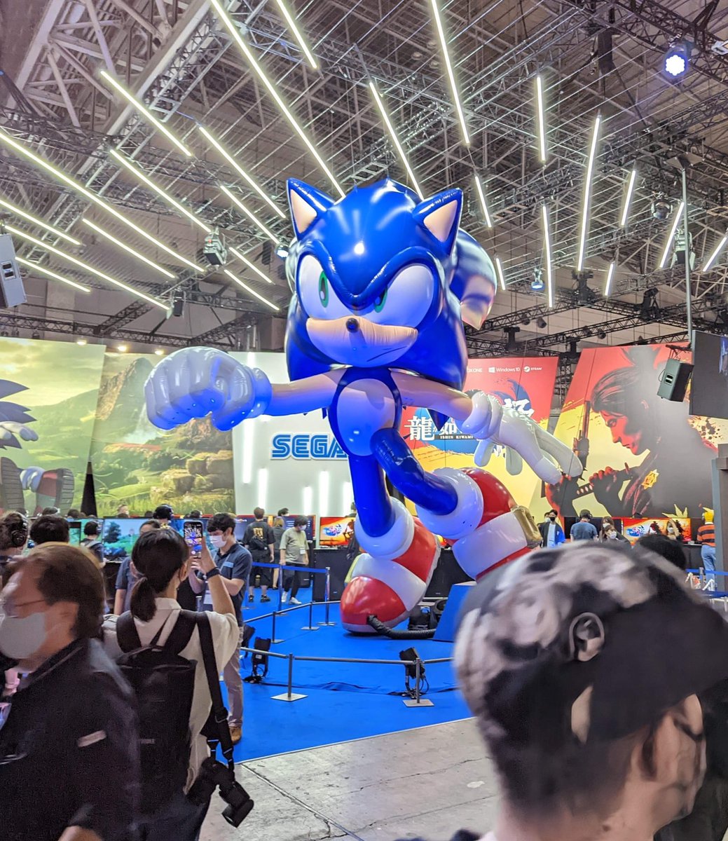 HELLO GIGANTIC SONIC! #TGS2022