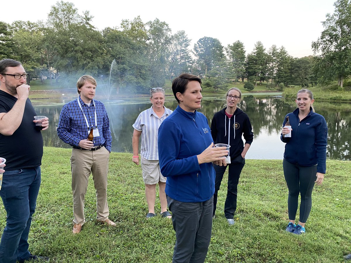 The bonding continues into the night - one of the most valuable part of ALFP is getting to know peers from around the U.S. <a href="/SJUPharmHSci/">SJU Pharm & HSci</a> #AACPALFP