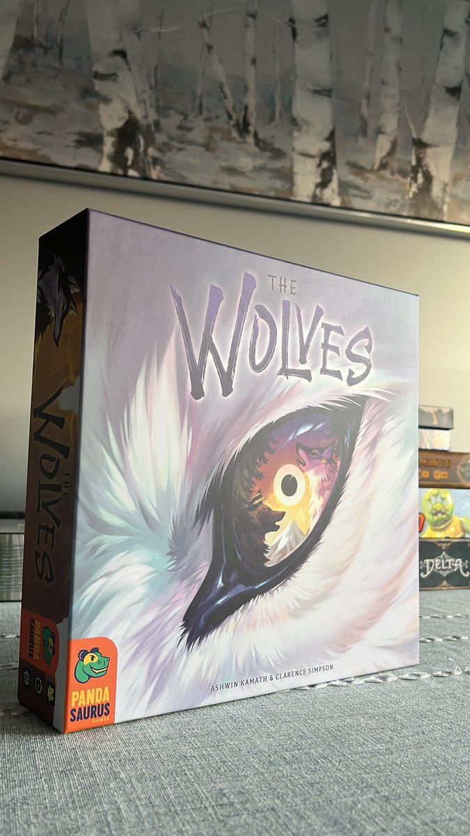 Excited is an understatement! The Wolves from <a href="/Pandasaurusgame/">Pandasaurus Games</a> ! #boardgames