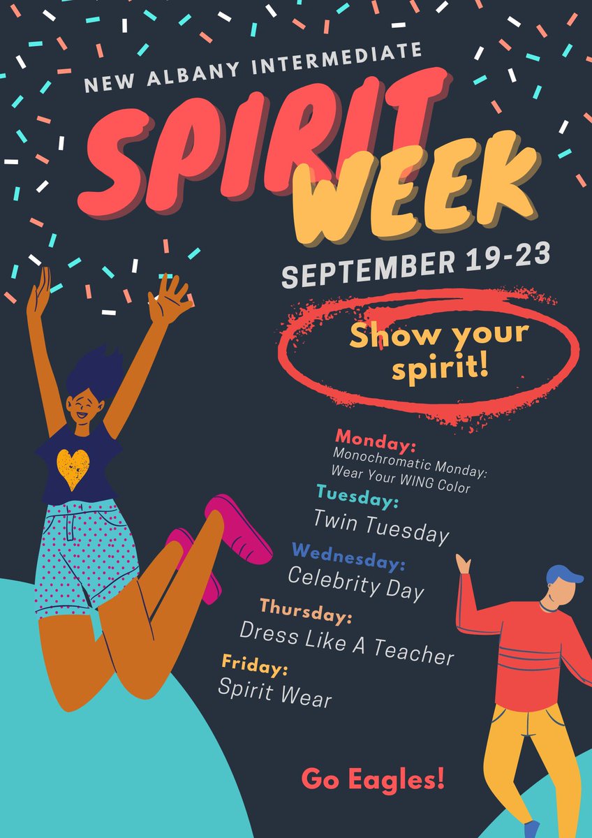 Get ready for spirit week at NAIS!