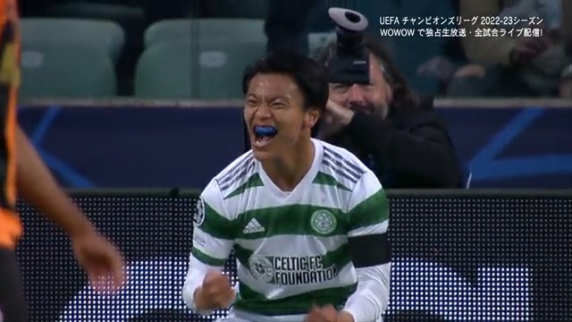 Wowowサッカー 旗手怜央 のゴールは幻に 試合はドロー 旗手と 古橋亨梧 は先発 前田大然 は途中出場 Uefaチャンピオンズリーグ 1分ハイライト シャフタール ドネツク Vs セルティック Wowowオンデマンド では 各試合を見逃し配信