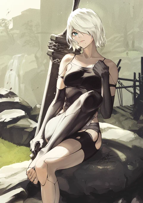 誤解 Misunderstanding  #NieRAutomata #ニーア