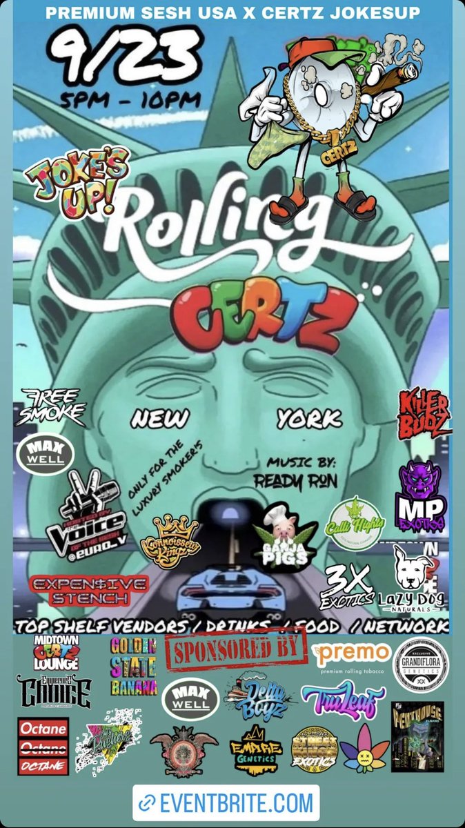 ChoiceEmperors's tweet photo. Rolling Certz New York! https://t.co/eoPP9U8auw
