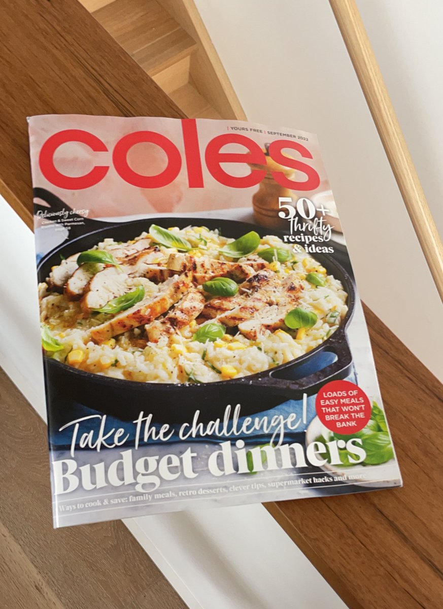 PuntingBaron's tweet photo. You know age is starting to really hit when at the check out at Coles and you pick up the free Coles magazine (in picture) & think โooo I might find a couple of nice recipes in thereโ
Time is running outโฆ ๐คฆโโ๏ธ
Just about #MaxGawn https://t.co/AiV0BeksNJ