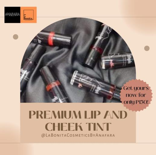 LaAnafara's tweet photo. Try now our Premium Lip and Cheek Tint with Aloe Vera and vitamin E for only P130! Available in many shades!

For more information visit or message La Bonita Cosmetics by Anafara! 
#LaBonitaCosmeticsByAnafara #premium #lip #cheek #tint #rebranding #retailing https://t.co/MK6XPxmLPt