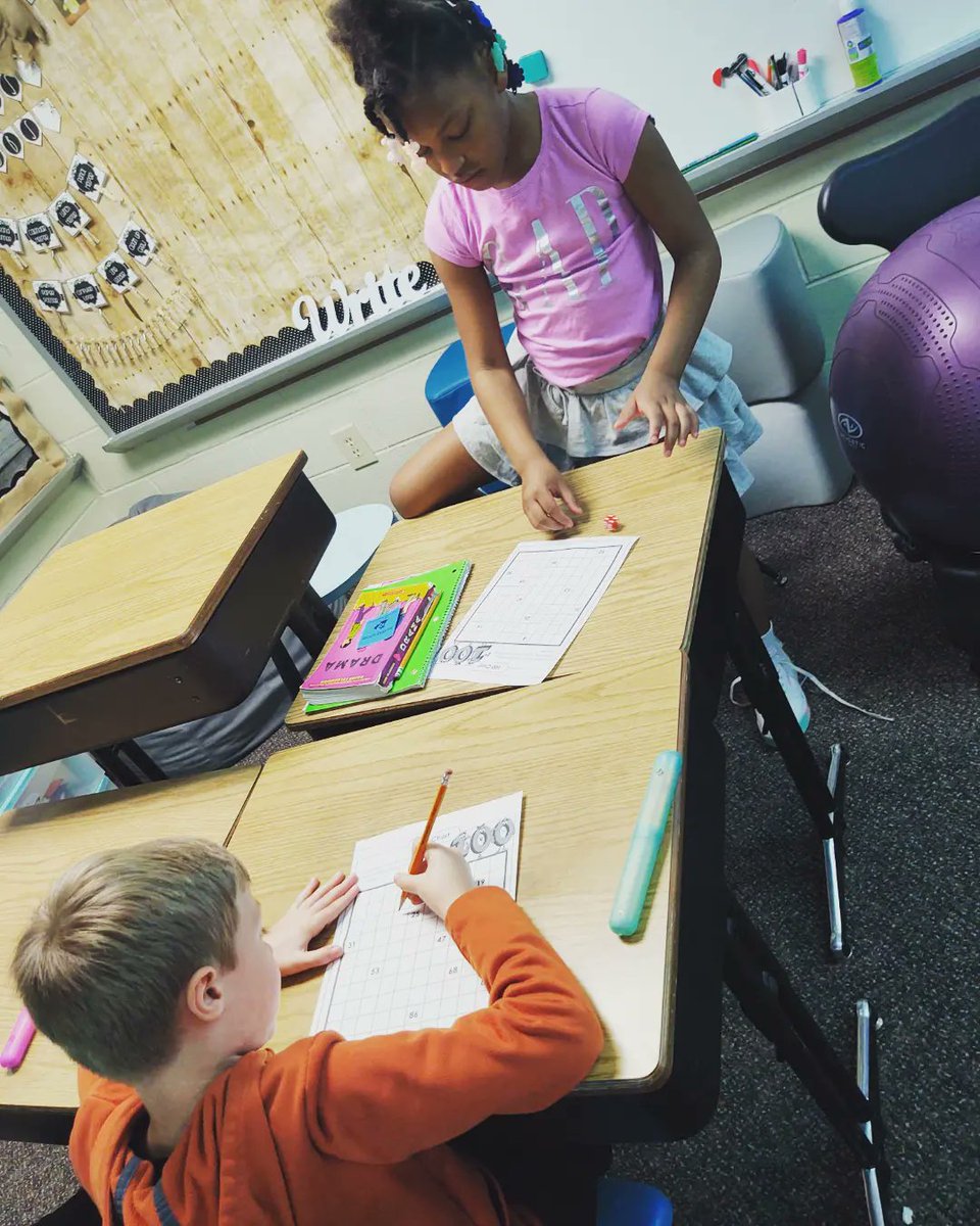 SchultzHartley3's tweet photo. Number Grid Pencil Please to kick off math stations. https://t.co/NKZrqJBi0o
