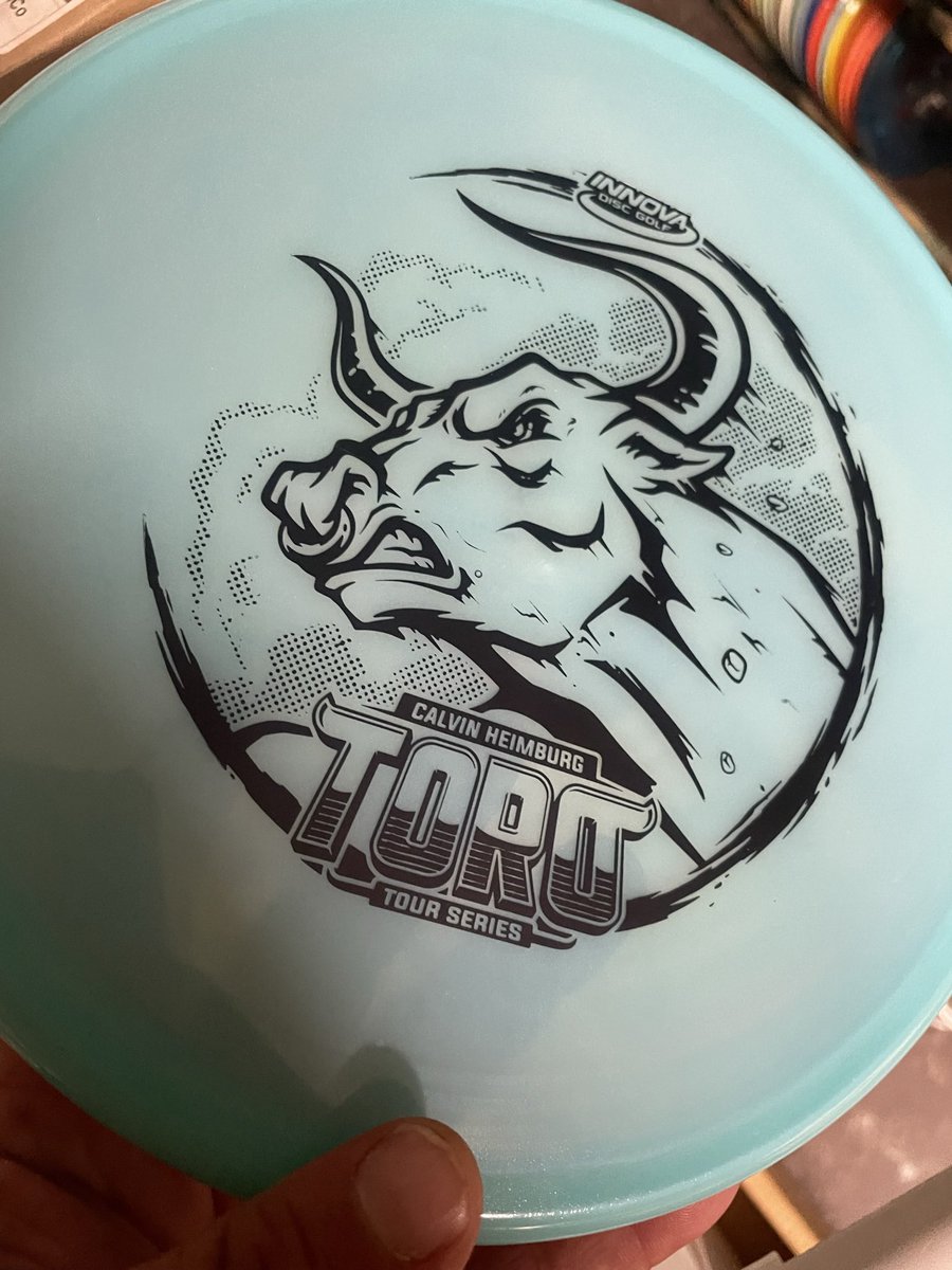 Trex530's tweet image. Going to give this run a try #Toro #colorglow #puddletop #Innovadiscs #newdiscs #TexasDiscGolf