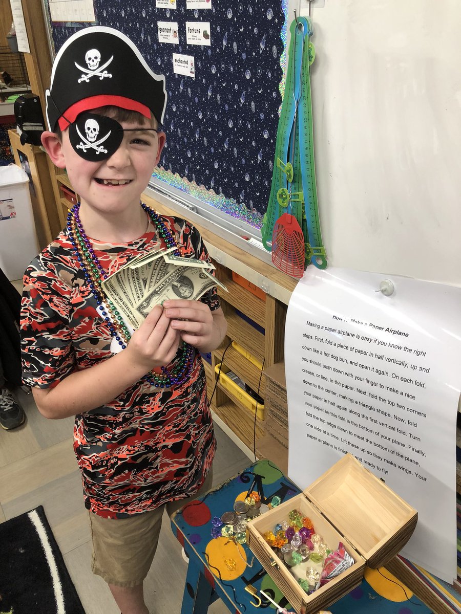 TweetDCS_WES's tweet photo. Congratulations Tate Lewis for being our 2nd Book Blast Treasure Chest stuffed with cash winner. Way to go! For any families that still want to participate, hoist your ship’s sails and register here https://t.co/V3EPBBpSXF. Your adventure awaits! https://t.co/L5vJNOje30