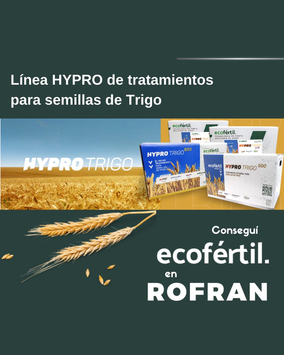 rofran_lp's tweet photo. ✅ Ofrecemos en línea agro todas las herramientas bio-tecnológicas de #Ecofertil ✅

✅ En este caso presentamos los tratamientos para semillas que no requieren almacenamiento con frio haciendo más práctico el manejo 🚀

#Agtech #Pensaenverde #Agricultura #LaPampa #Agronomia https://t.co/tJldl2cZQE