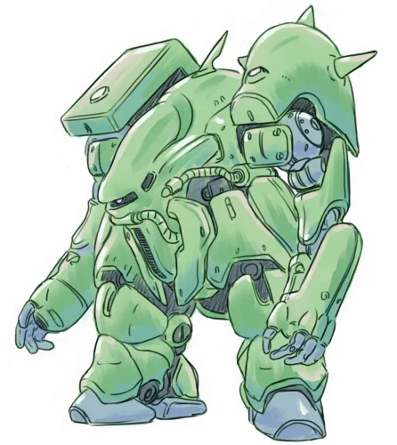 5年前に描いたザク グフ ドム ゴッグです 