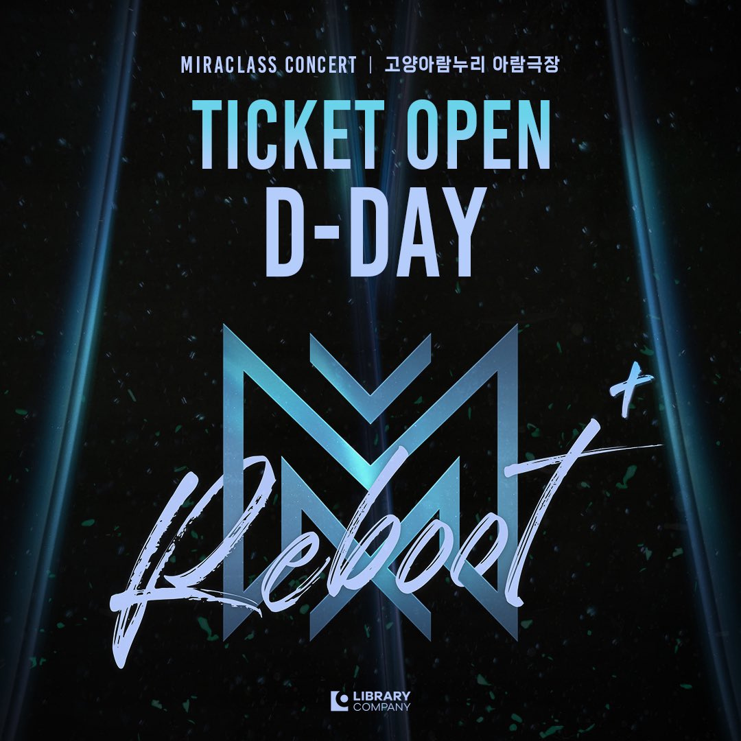real_miraclass's tweet image. #티켓오픈 #오늘오후두시 

🖇bit.ly/3QGfyWS 
*아이디(ID)당 1인 4매까지 구매 가능합니다. 
*순수 관람 목적 아닌 재판매, 불법거래에 따른 피해 방지 위해 무통장 입금 기한이 제한됩니다. 
 : 예매 당일 23:59:59 (KST기준) / 예매처별 다를 수 있음

🎙미라클라스 콘서트 RE:BOOT 플러스