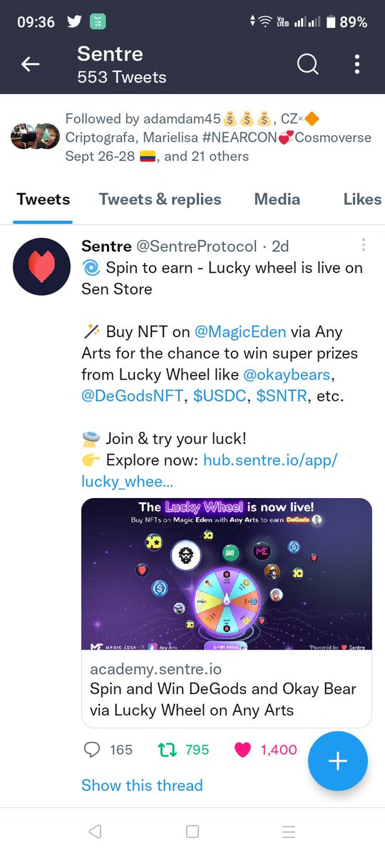 loubernz029's tweet photo. @SentreProtocol Done!!!

#Airdrop #Givesway #SentreProtocol https://t.co/IOWC21s7vo