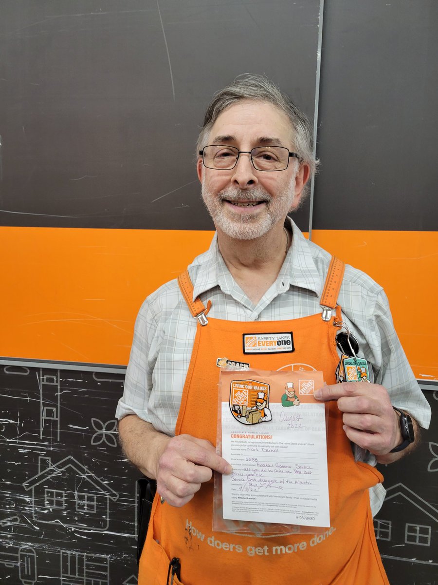 Congrats to Mark for making Serive Desk associateof the month and All Star Customer Service. Way TO GO !!!YOU ROCK!!