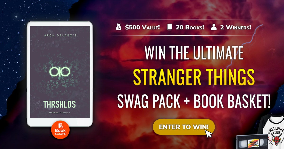 ENTER this incredible giveaway:

👉 bit.ly/3DcWYTo 

2 winners;

20 #books;

1 #StrangerThings swag pack;

My #Novel; 

Worth $500.

SERIOUSLY, what are you waiting for?

👉 bit.ly/3DcWYTo

#WednesdayMotivation <a href="/BookSweeps/">BookSweeps</a>