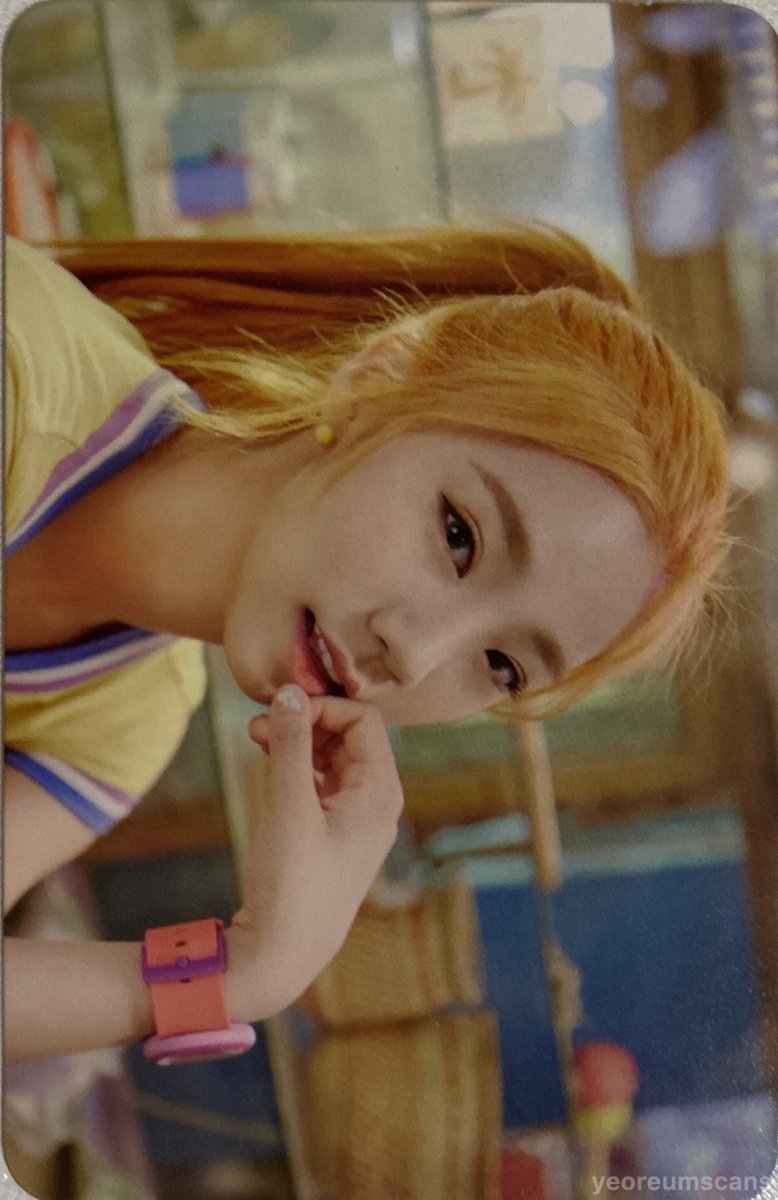 WJSN Happy Moment

Yeoreum Happy Moment Broadcast Stamp Photocard

#우주소녀 #여름