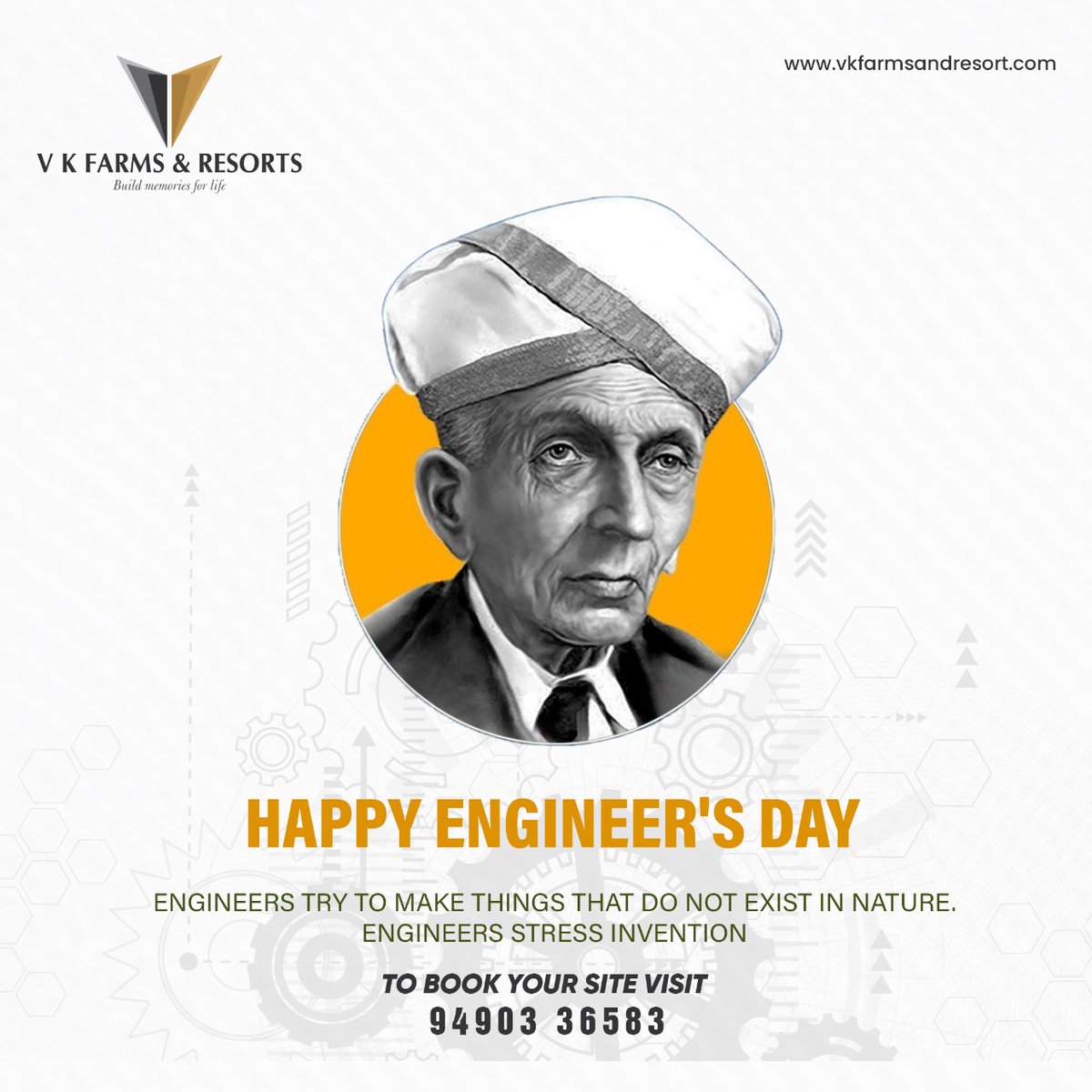 VkfarmsA's tweet photo. Happy Engineer's Day
Bringing practically through the creative use of their minds for a better life.
.
.
 #HappyEnginersDay #engineerday #engineerdayspecial✌️ #trending #trending #trendingnow #trendingnow #TrendingNews #trendingreels #farmlands #farmlandscape #FARMLANDS https://t.co/vsZcbJ0OF2
