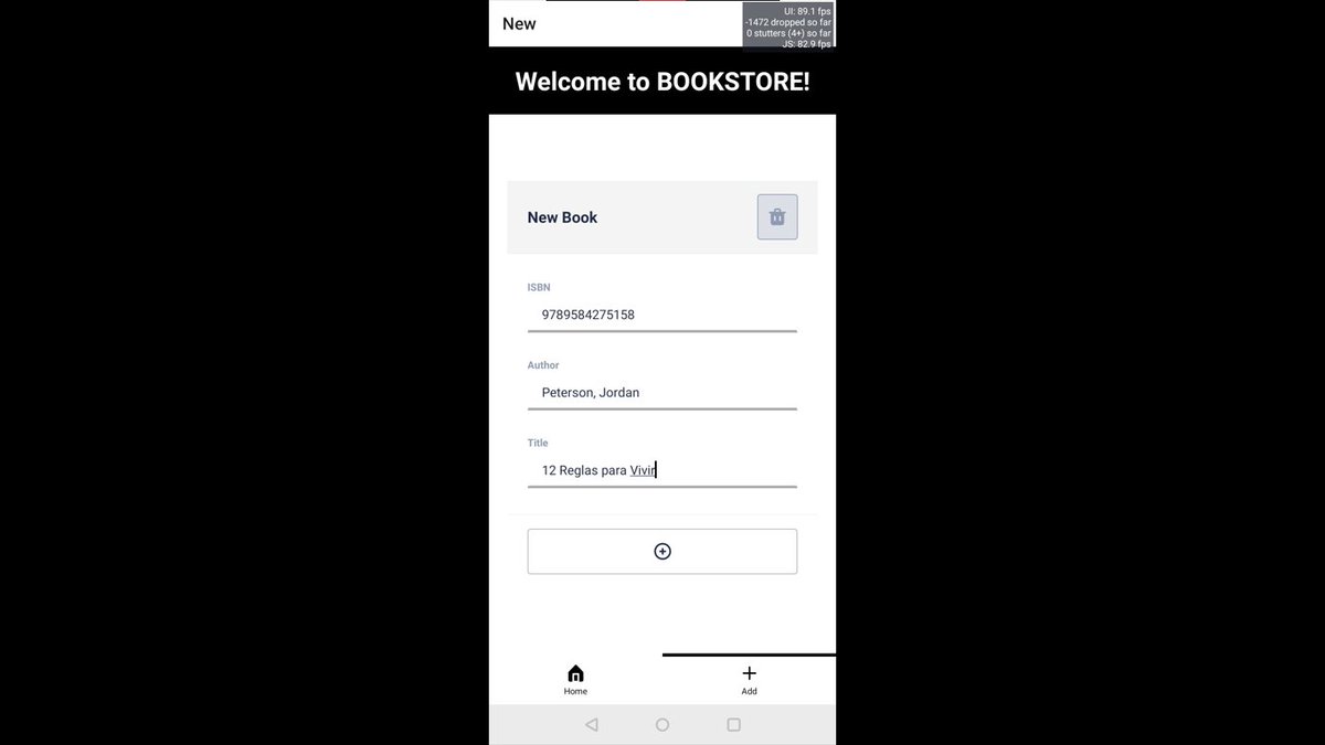 da8ah_tiber's tweet photo. Day 98/100: AddBookScreen cleaning Inputs.
He agregado un botón a la pantalla para poder limpiar los datos cuando se va a registrar un nuevo libro.
#100DaysOfCode #ReactNative #Typescript #Expo #UIKitten #MVVM https://t.co/AEKxVJixQX