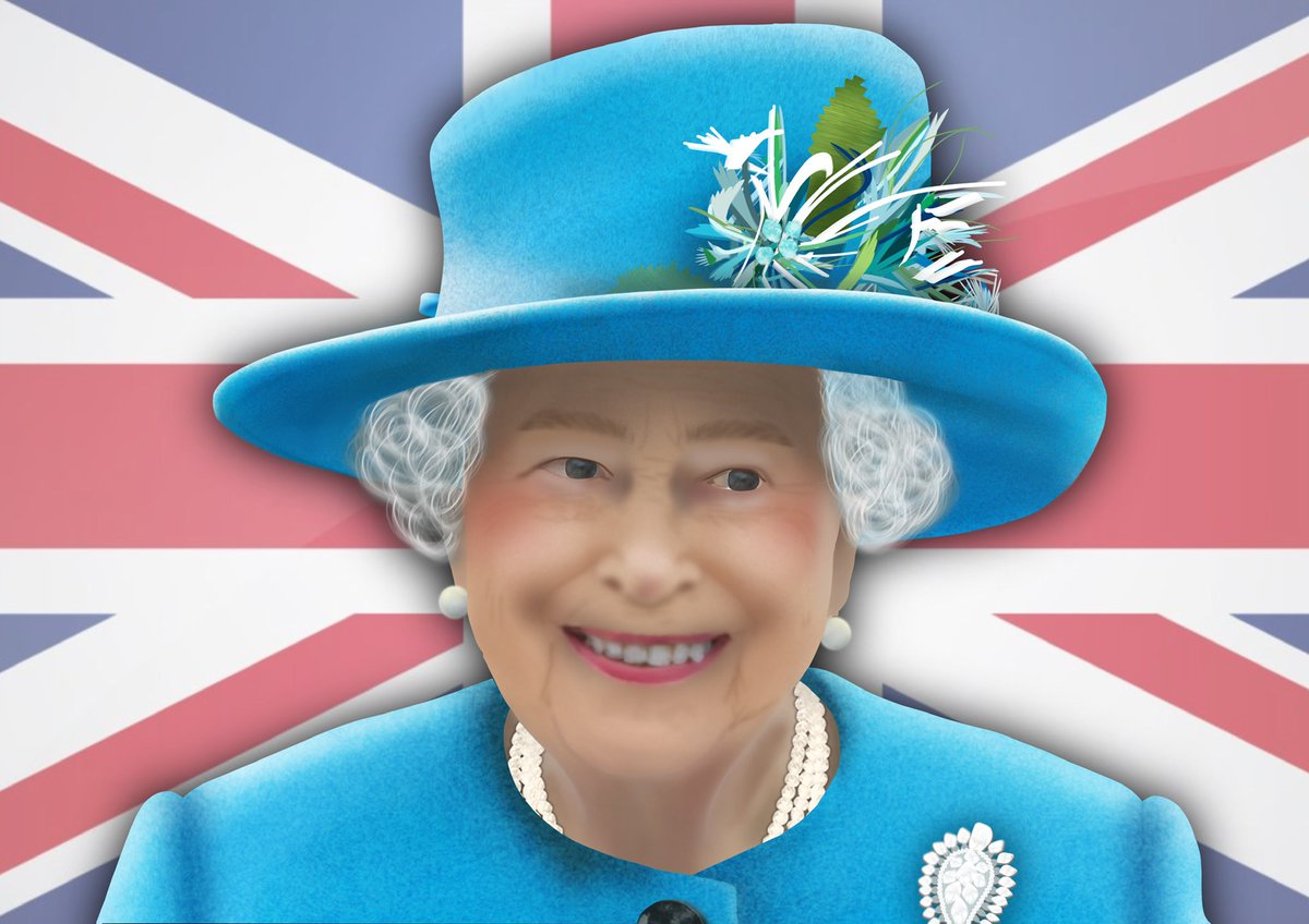 Just my little dedication to the late queen. 10 hours work done. Not great at hair. 
<a href="/RoyalFamily/">The Royal Family</a> thank you Your Magritte for all you did for our country.