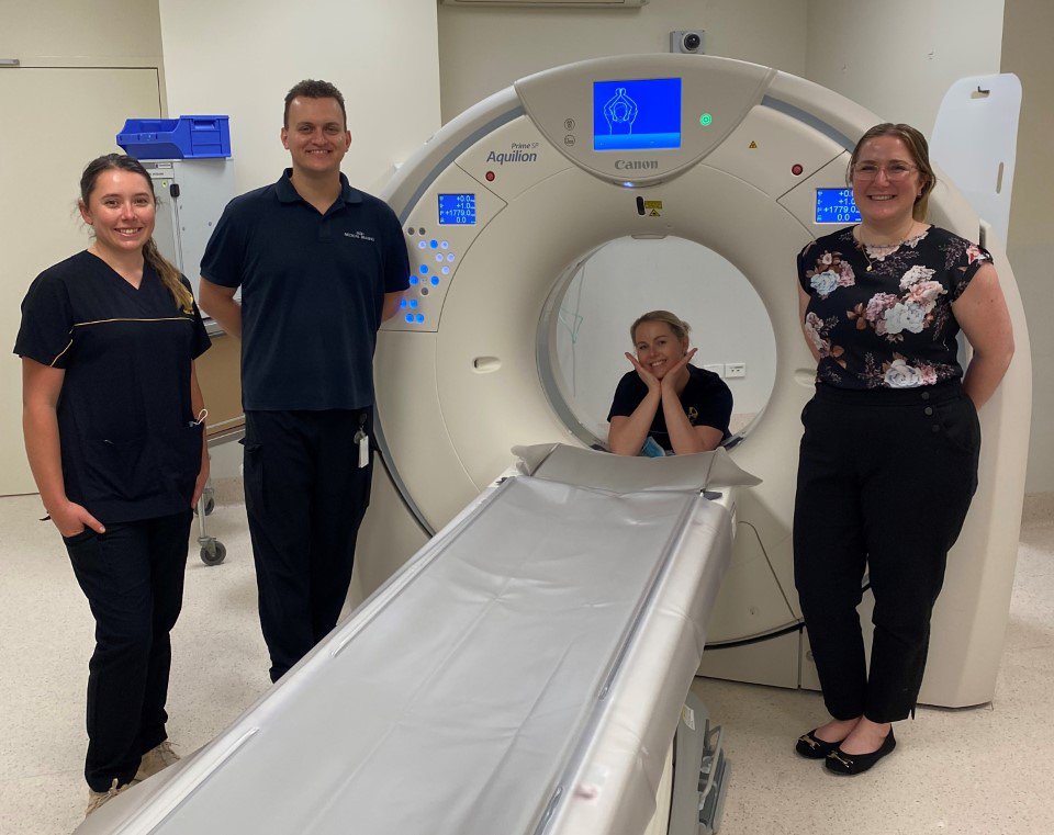 CanonMedicalANZ's tweet image. Congratulations to the team at Rockingham General Hospital on the installation of your new Aquilion Prime SP, with AiCE #deeplearningreconstruction powered by Altivity. 

Learn more about how AiCE can help achieve high quality image faster at lower #doses.
bit.ly/3qFm0D2