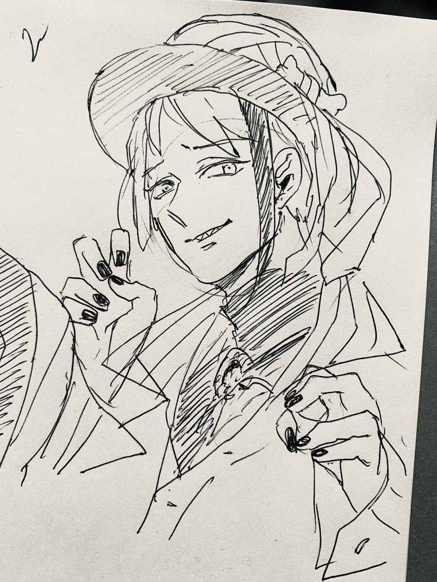 朝の一発描き
再掲 