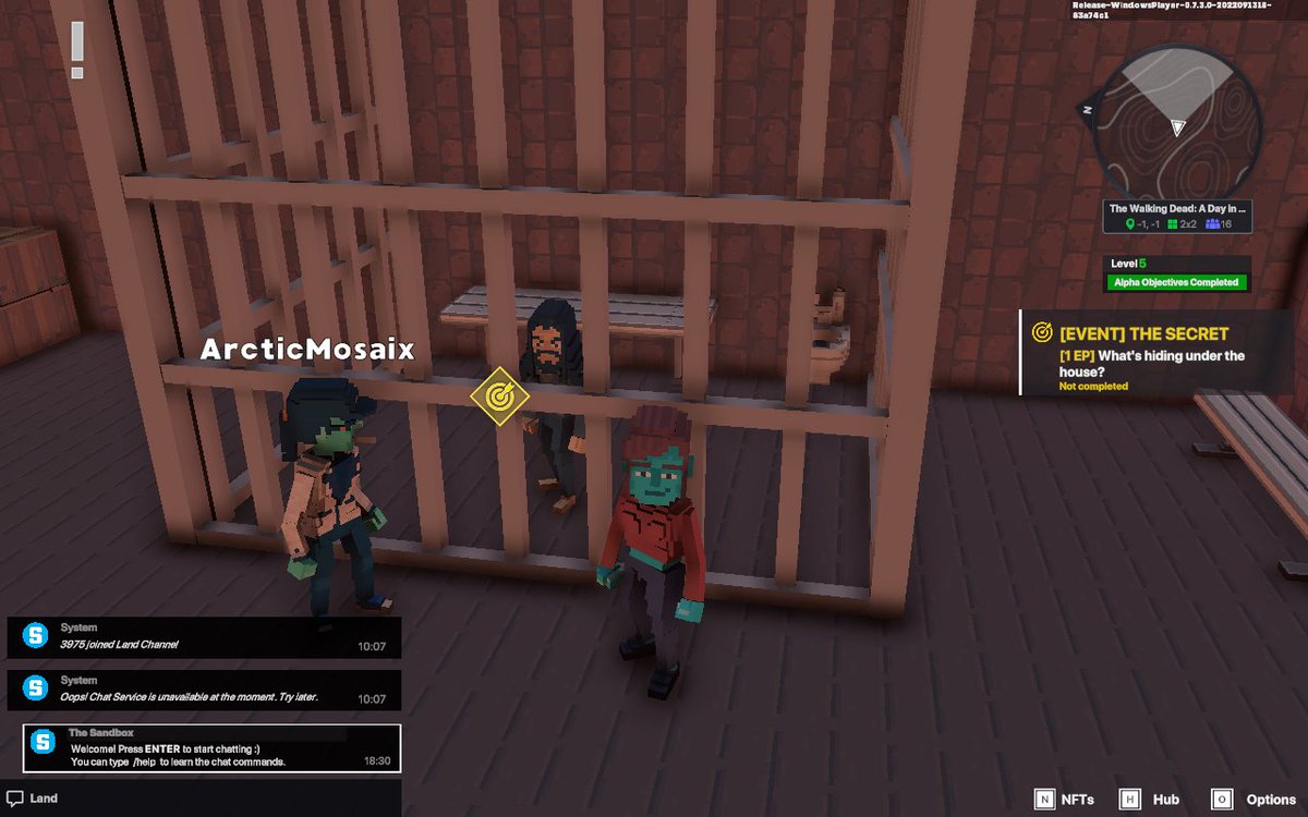 SenthilBudi's tweet photo. @TheSandboxGame @TheWalkingDead I just participated in the #SandboxAlphaS3Giveaway for a chance to win 500 SAND! Found Negan in Alexandria, check out my screenshot below!
👇 https://t.co/v1tqOqRsc9