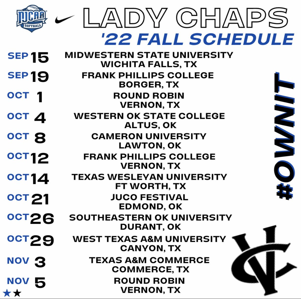 vernoncollegesb's tweet photo. Ready to kick off the Fall! #OwnIt https://t.co/pYdl3s9A4j