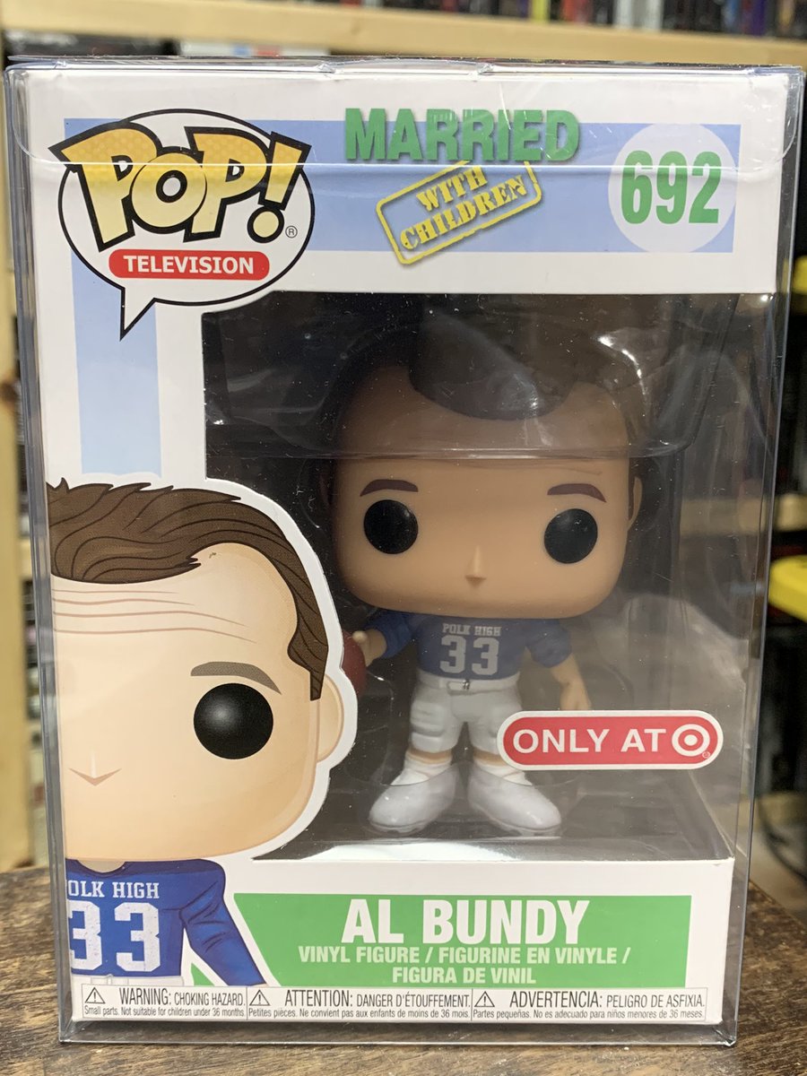 My POP! of the day is “Al Bundy”! Fan or not? #funko #funkopop #FunkoPopVinyl #FunkoFamily #MarriedWithChildren #AlBundy #mipops