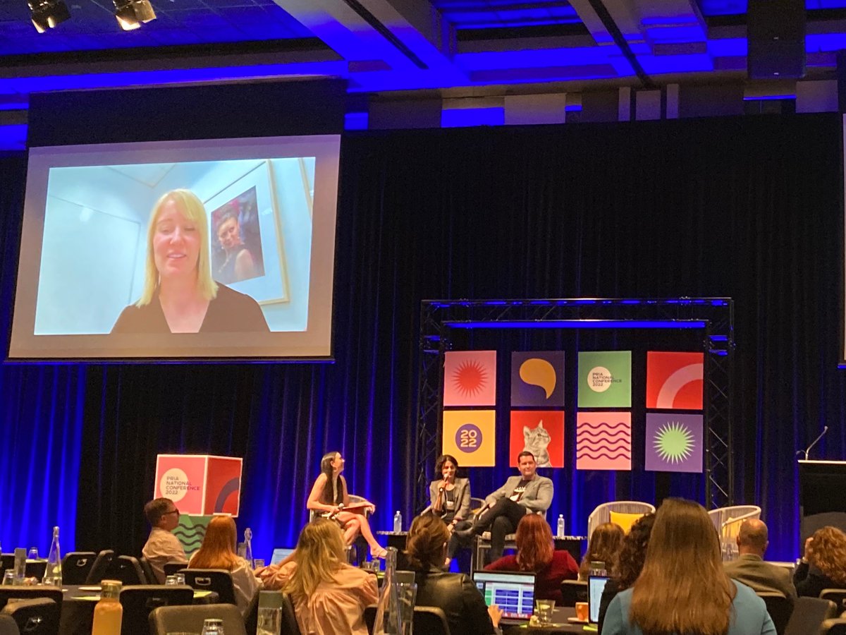 Key takeaway alert! “Look for cultural difference rather than cultural fit” - great insights into how to foster and support innovative and creative thinking. <a href="/Jac_Chris/">Jacqui Abbott</a> 
#PRIAcon22 #PRtwitter #isentiainsights <a href="/Foxtel/">Foxtel</a> <a href="/isentia/">Isentia</a>