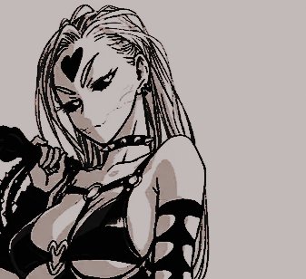 ... she's lucky she's cute.