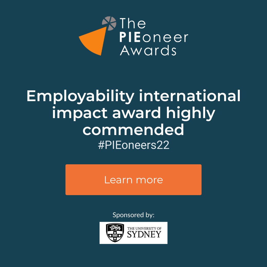 Another stepping stone to champion inclusion!

Steps is recently announced as the highly commended finalist of the Employability International Impact of The PIEoneer award. invt.io/1ixb4u97yhq <a href="/ThePIENews/">The PIE News</a> 

#PIEoneers22 #StepsBangkok #InclusiveEducation  #InclusiveEmployment