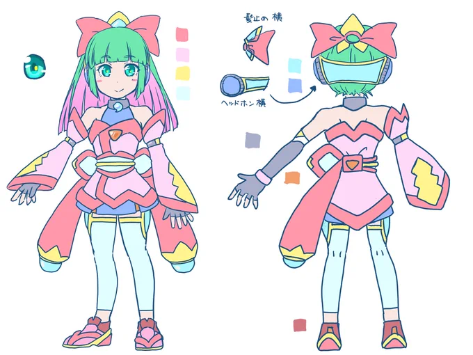 →ちなみにセオリさんの設定はこちら、参加お待ちしております(来ればいいな(滝汗))#うちの子描き合いませんか 