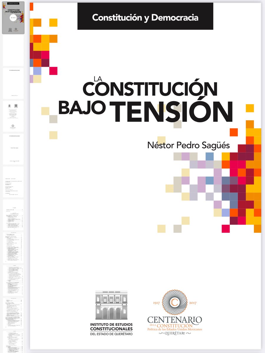 claudializethh_'s tweet photo. Una lectura recomendada ante el contexto constitucionalista que estamos viviendo en México https://t.co/OFqREBrrVr