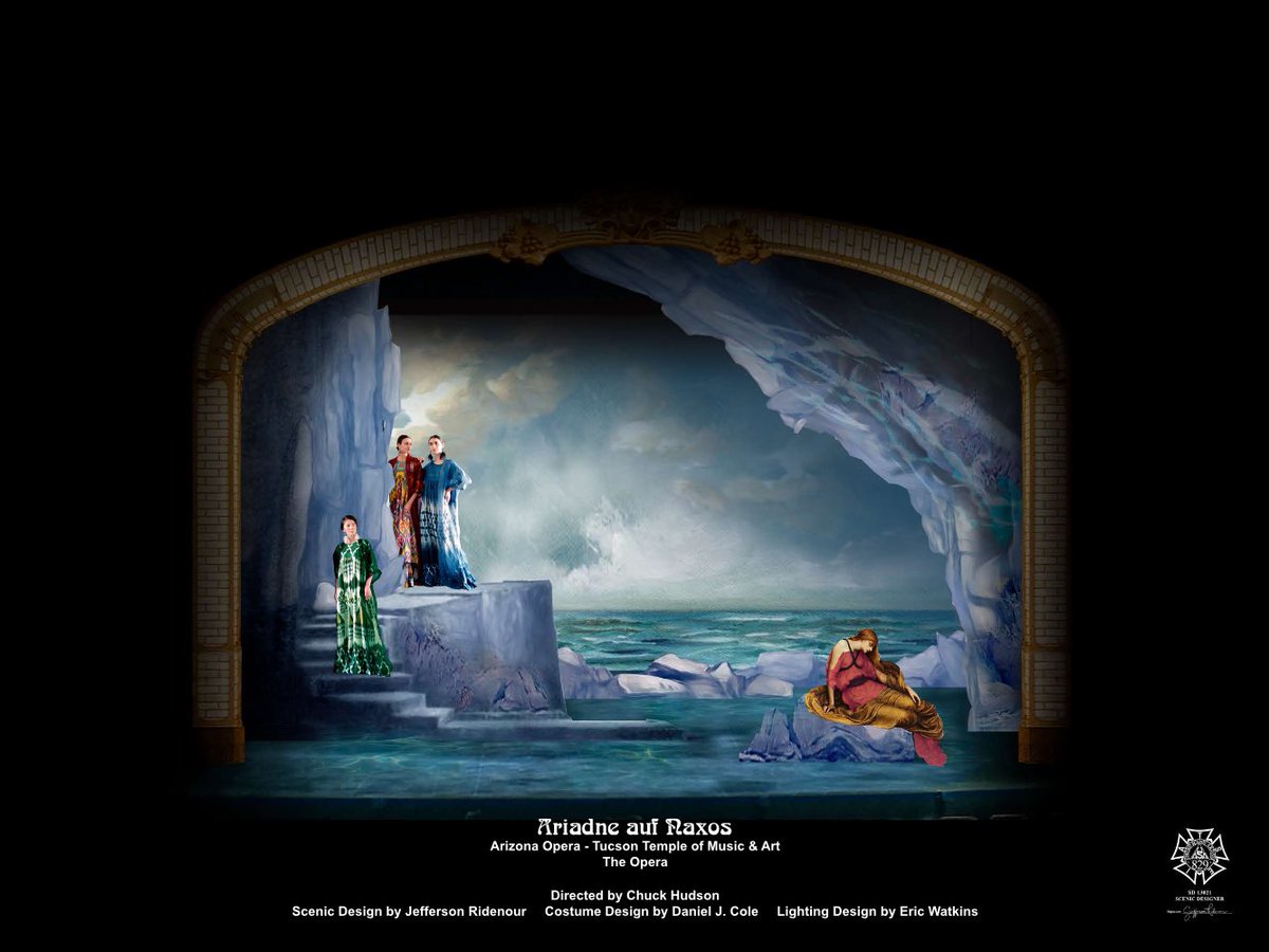 azopera's tweet photo. Get an exclusive look at some of the set renderings of our completely new production of ARIADNE AUF NAXOS designed by Jefferson Ridenour.
Come see them in-person this December as part of our McDougall RED Series.
GET TICKETS: https://t.co/gKJvMRUx0H
#azopera #azoariadne https://t.co/doSToe5GYG